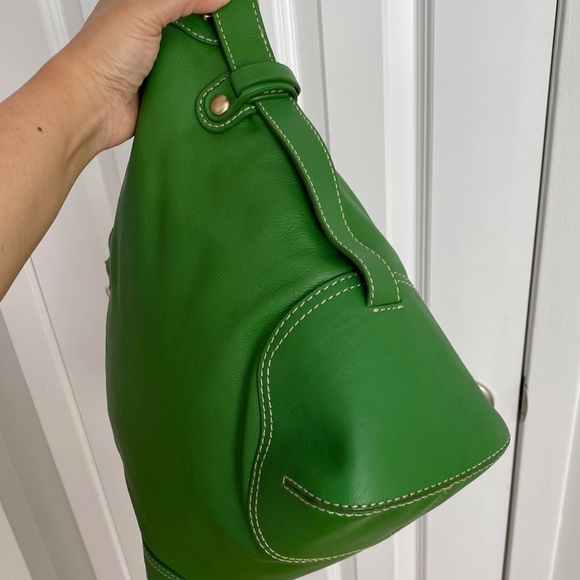 Michael Kors Leather Millbrook Handbag - Picture 7 of 11